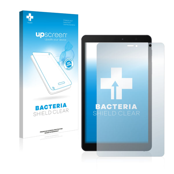 upscreen Bacteria Shield Clear Premium Antibacterial Screen Protector for Samsung Galaxy Tab A 8.0 S Pen 2019