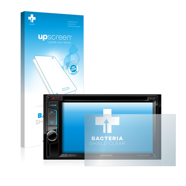 upscreen Bacteria Shield Clear Premium Antibacterial Screen Protector for Kenwood DDX4018DAB