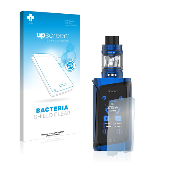 upscreen Bacteria Shield Clear Premium Antibacterial Screen Protector for Smok Morph 219