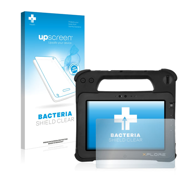 upscreen Bacteria Shield Clear Premium Antibacterial Screen Protector for Zebra XPad L10