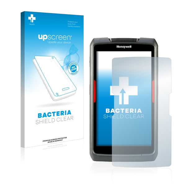 upscreen Bacteria Shield Clear Premium Antibacterial Screen Protector for Honeywell ScanPal EDA70