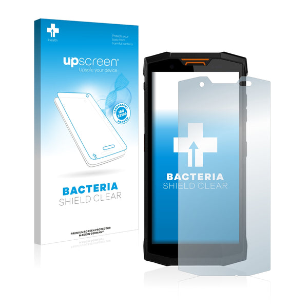 upscreen Bacteria Shield Clear Premium Antibacterial Screen Protector for Doogee S80