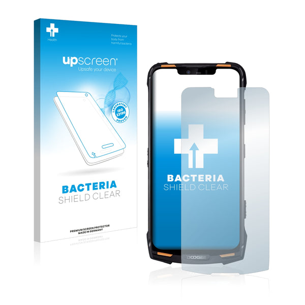 upscreen Bacteria Shield Clear Premium Antibacterial Screen Protector for Doogee S90