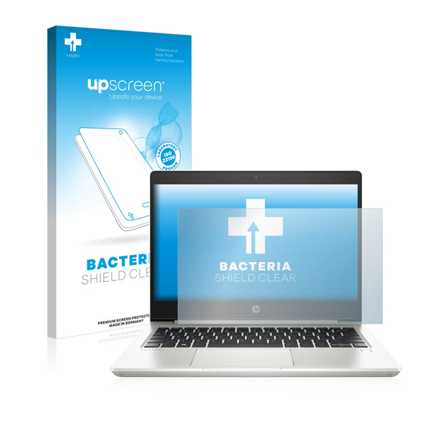 upscreen Bacteria Shield Clear Premium Antibacterial Screen Protector for HP ProBook 430 G6 Non-Touch