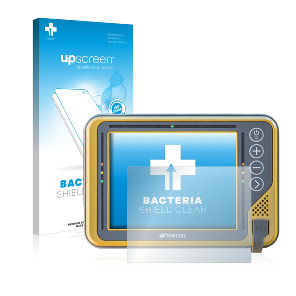 upscreen Bacteria Shield Clear Premium Antibacterial Screen Protector for Topcon GX-55