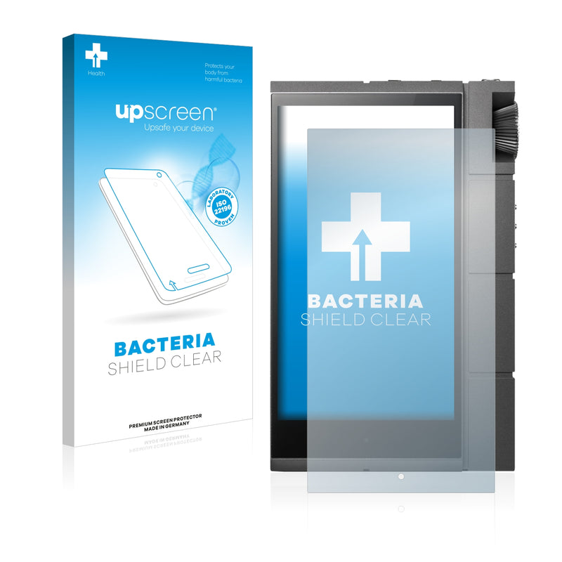 upscreen Bacteria Shield Clear Premium Antibacterial Screen Protector for Astell&Kern Kann Cube