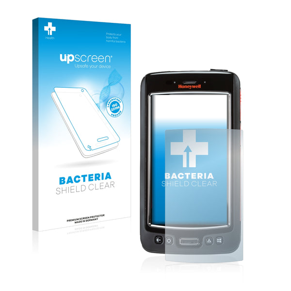upscreen Bacteria Shield Clear Premium Antibacterial Screen Protector for Honeywell Dolphin D75e