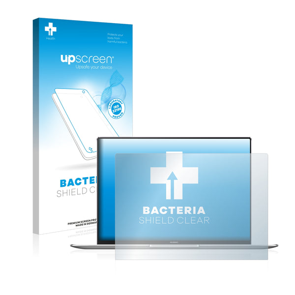 upscreen Bacteria Shield Clear Premium Antibacterial Screen Protector for Huawei MateBook X Pro 2019
