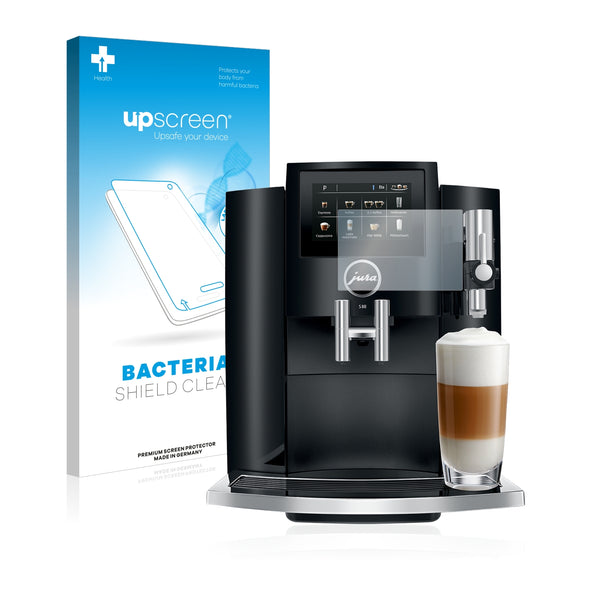 upscreen Bacteria Shield Clear Premium Antibacterial Screen Protector for Jura S8