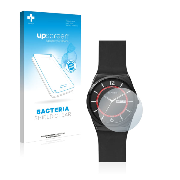 upscreen Bacteria Shield Clear Premium Antibacterial Screen Protector for Skagen Melbye