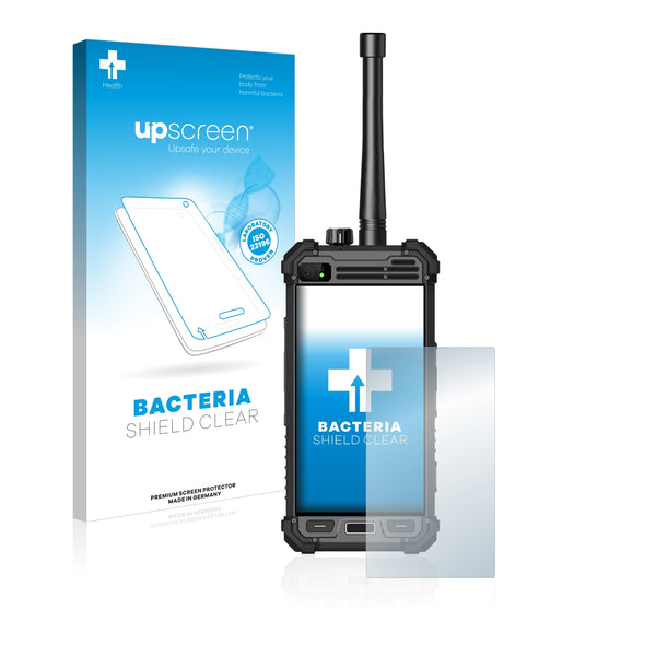 upscreen Bacteria Shield Clear Premium Antibacterial Screen Protector for Rfinder M1 DV/U DMR 4G/LTE