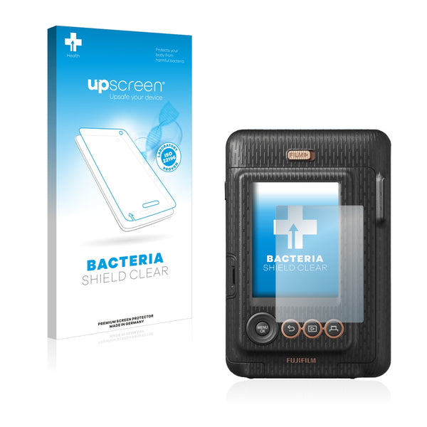 upscreen Bacteria Shield Clear Premium Antibacterial Screen Protector for FujiFilm Instax Mini LiPlay