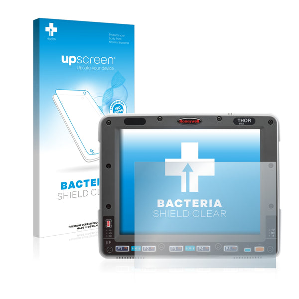 upscreen Bacteria Shield Clear Premium Antibacterial Screen Protector for Honeywell Thor VM2