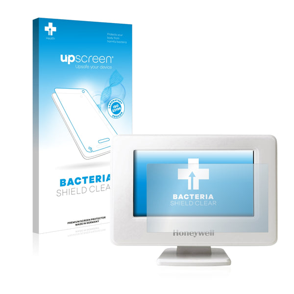 upscreen Bacteria Shield Clear Premium Antibacterial Screen Protector for Honeywell Evohome THR99C3100