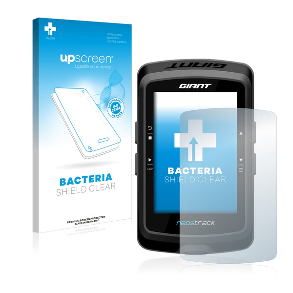 upscreen Bacteria Shield Clear Premium Antibacterial Screen Protector for Giant Neostrack