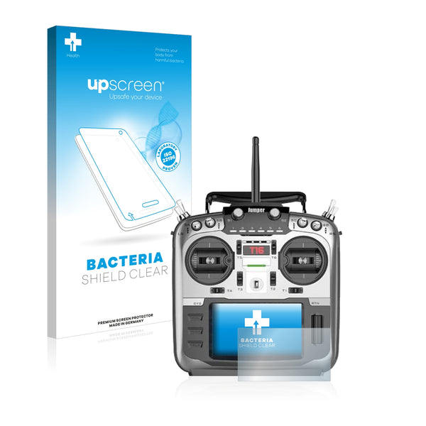 upscreen Bacteria Shield Clear Premium Antibacterial Screen Protector for Jumper T16
