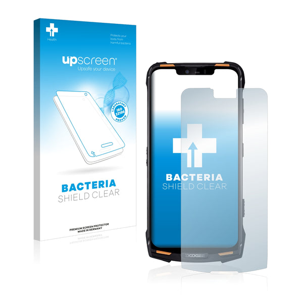 upscreen Bacteria Shield Clear Premium Antibacterial Screen Protector for Doogee S90 Pro