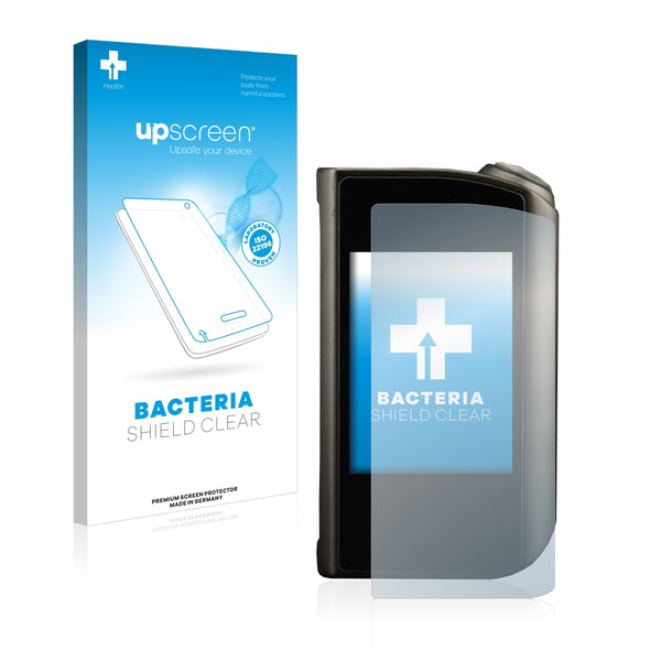 upscreen Bacteria Shield Clear Premium Antibacterial Screen Protector for Teslacigs Touch (2.4)
