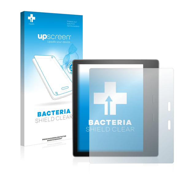 upscreen Bacteria Shield Clear Premium Antibacterial Screen Protector for Amazon Kindle Oasis 2019 (10th generation)