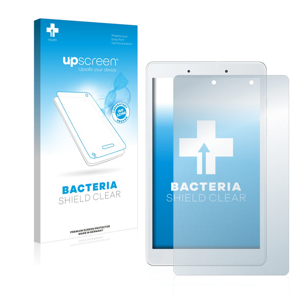 upscreen Bacteria Shield Clear Premium Antibacterial Screen Protector for Samsung Galaxy Tab A 2019 8.0 LTE