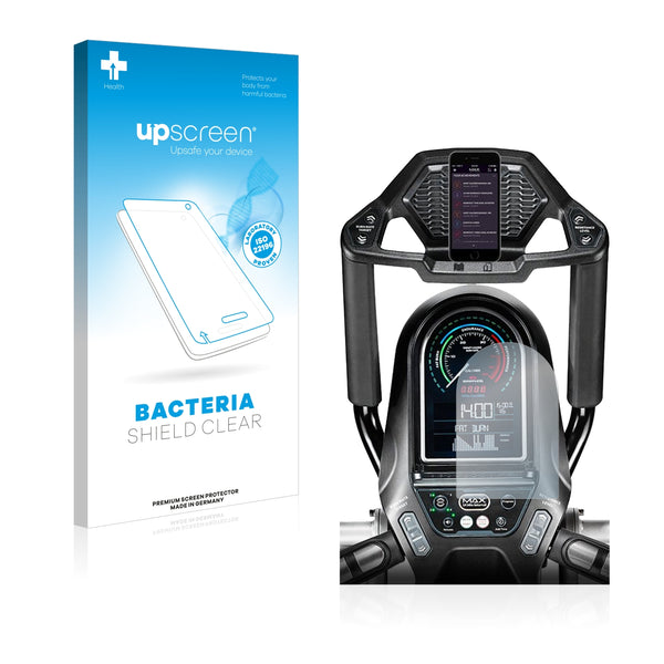 upscreen Bacteria Shield Clear Premium Antibacterial Screen Protector for Bowflex Max Trainer M7