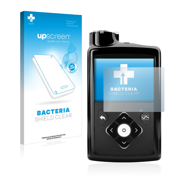 upscreen Bacteria Shield Clear Premium Antibacterial Screen Protector for Medtronic Minimed 670G
