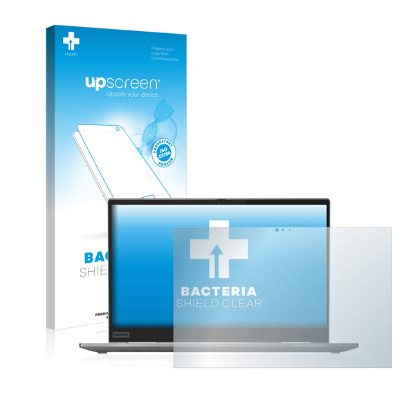 upscreen Bacteria Shield Clear Premium Antibacterial Screen Protector for Lenovo ThinkPad X1 Yoga (4th generation)