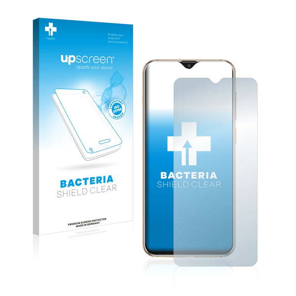 upscreen Bacteria Shield Clear Premium Antibacterial Screen Protector for Cubot X20 Pro