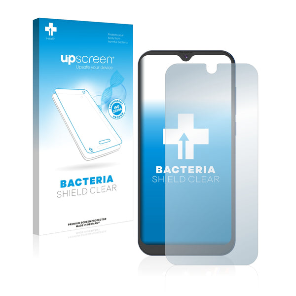 upscreen Bacteria Shield Clear Premium Antibacterial Screen Protector for Archos Oxygen 63