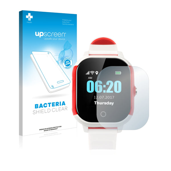 upscreen Bacteria Shield Clear Premium Antibacterial Screen Protector for Belio Touch