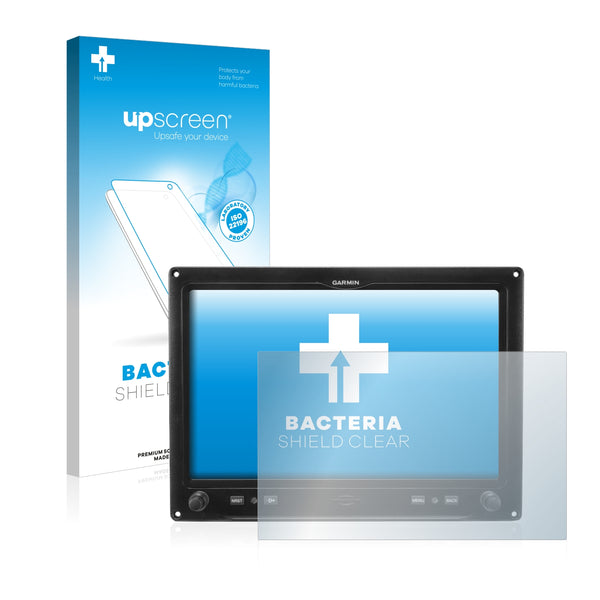 upscreen Bacteria Shield Clear Premium Antibacterial Screen Protector for Garmin G3X Touch Landscape Display (10.6)