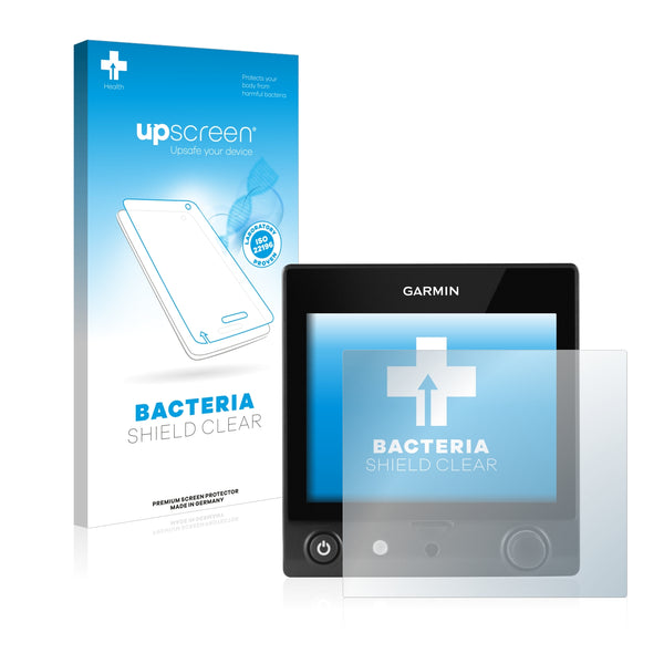 upscreen Bacteria Shield Clear Premium Antibacterial Screen Protector for Garmin G5