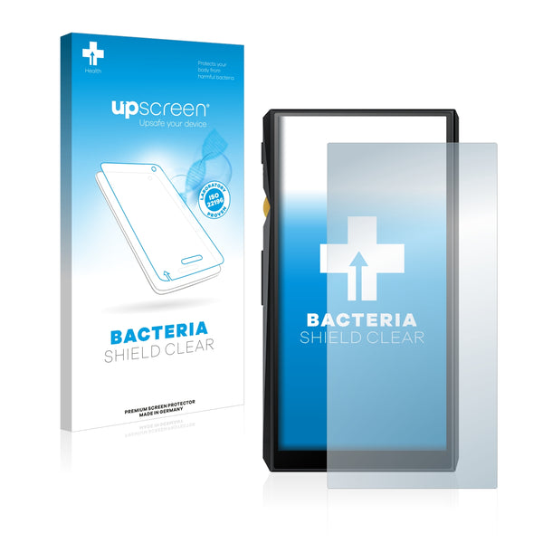 upscreen Bacteria Shield Clear Premium Antibacterial Screen Protector for FiiO M11