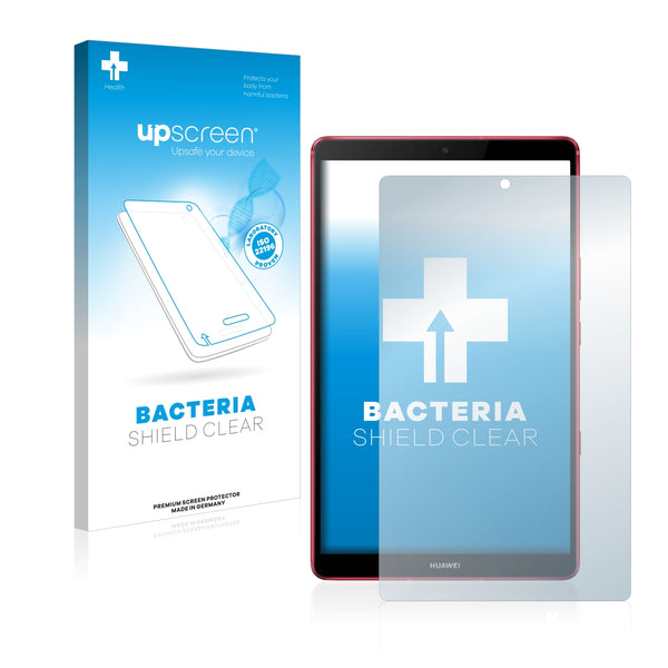 upscreen Bacteria Shield Clear Premium Antibacterial Screen Protector for Huawei MediaPad M6 Turbo 8.4