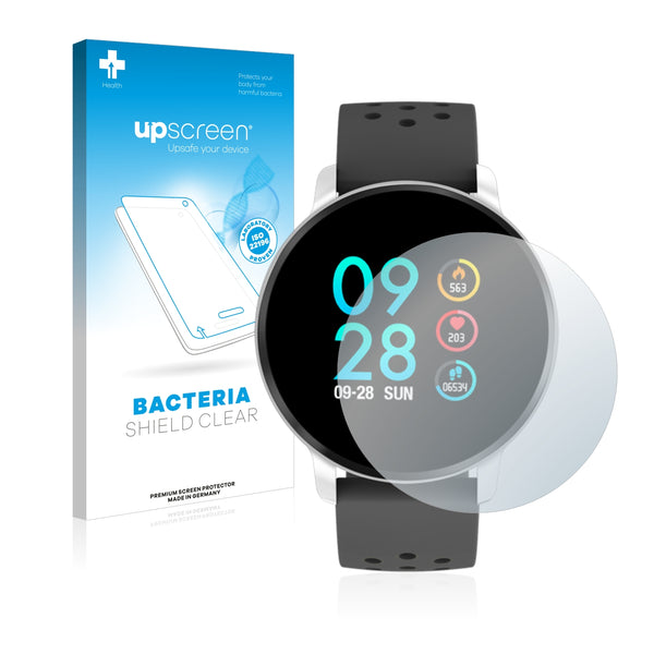 upscreen Bacteria Shield Clear Premium Antibacterial Screen Protector for Denver SW-170