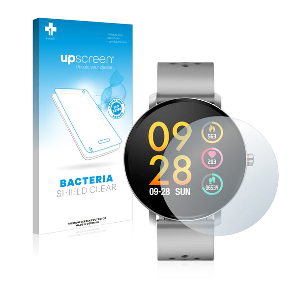 upscreen Bacteria Shield Clear Premium Antibacterial Screen Protector for Denver SW-171