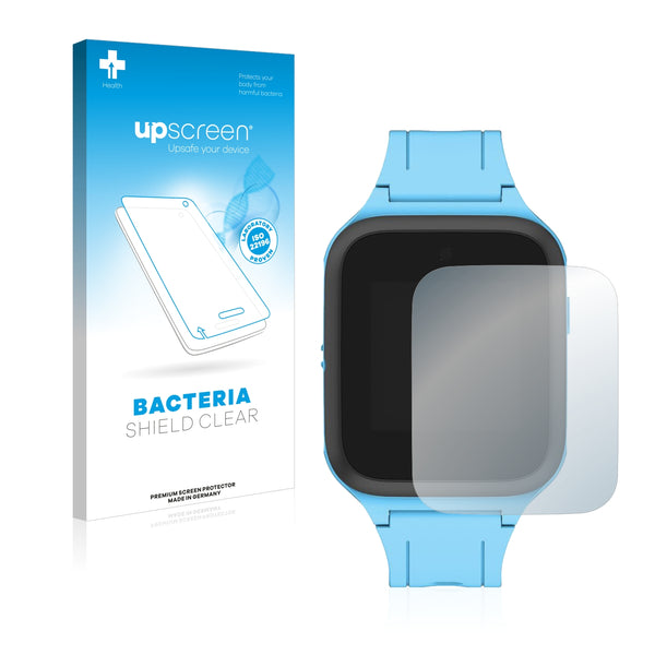 upscreen Bacteria Shield Clear Premium Antibacterial Screen Protector for TCL MT40