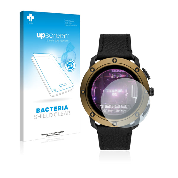 upscreen Bacteria Shield Clear Premium Antibacterial Screen Protector for Diesel On Axial