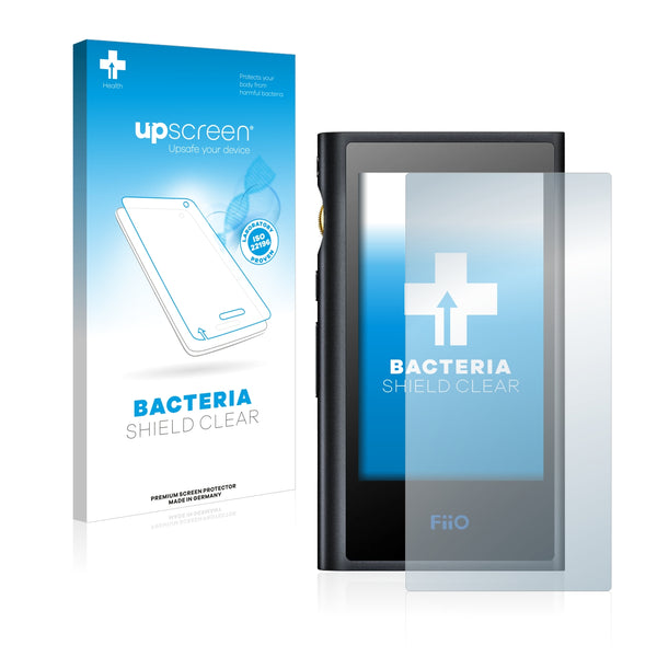 upscreen Bacteria Shield Clear Premium Antibacterial Screen Protector for FiiO M9