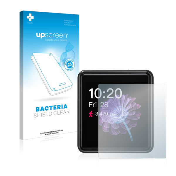 upscreen Bacteria Shield Clear Premium Antibacterial Screen Protector for FiiO M5