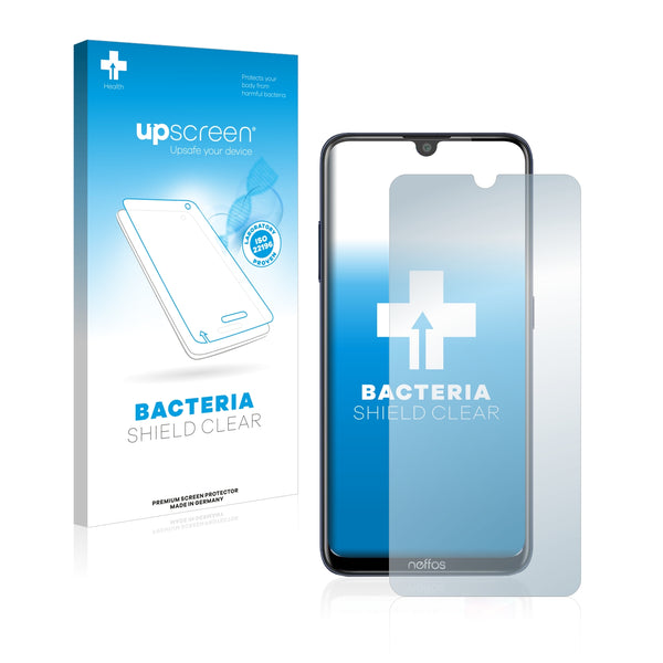 upscreen Bacteria Shield Clear Premium Antibacterial Screen Protector for TP-Link Neffos C9s