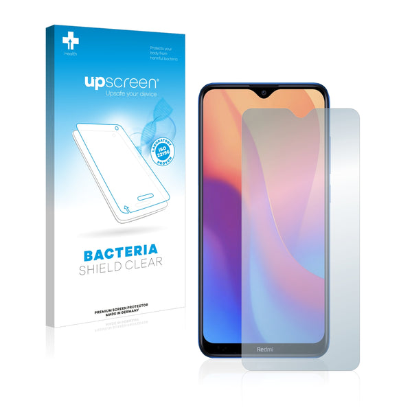 upscreen Bacteria Shield Clear Premium Antibacterial Screen Protector for Xiaomi Redmi 8A