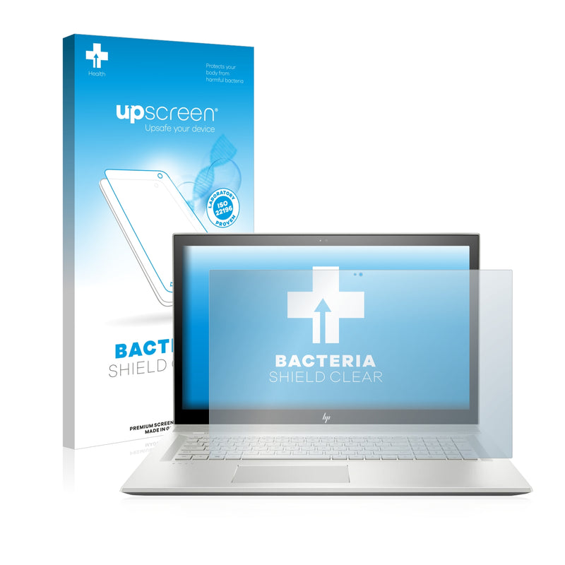 upscreen Bacteria Shield Clear Premium Antibacterial Screen Protector for HP Envy 17-bw0003ng