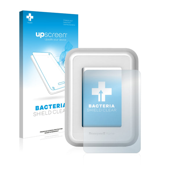 upscreen Bacteria Shield Clear Premium Antibacterial Screen Protector for Honeywell Home T9 Smart Thermostat