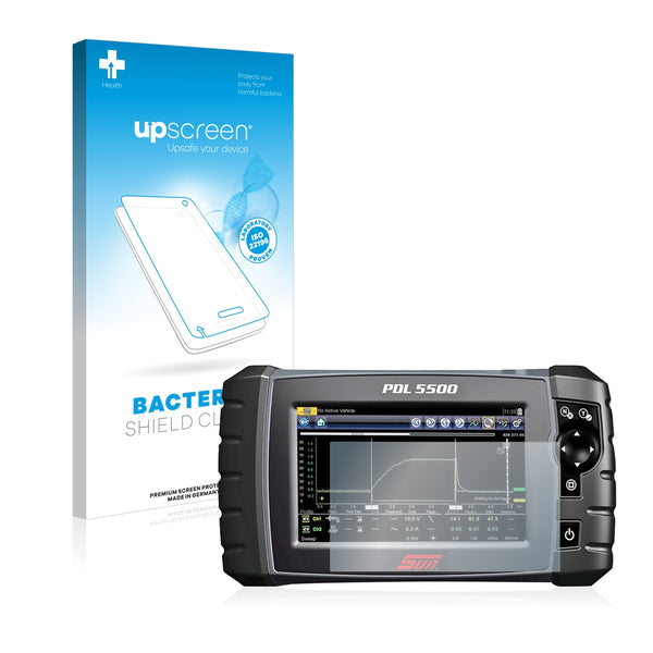 upscreen Bacteria Shield Clear Premium Antibacterial Screen Protector for Sun PDL 5500