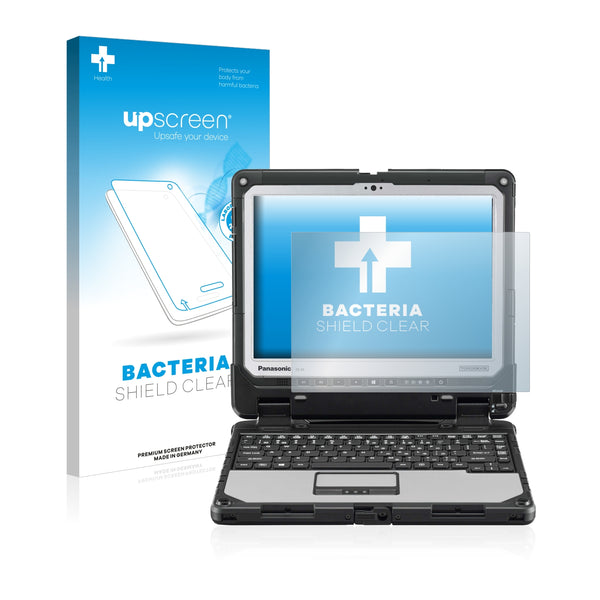 upscreen Bacteria Shield Clear Premium Antibacterial Screen Protector for Panasonic Toughbook CF-33