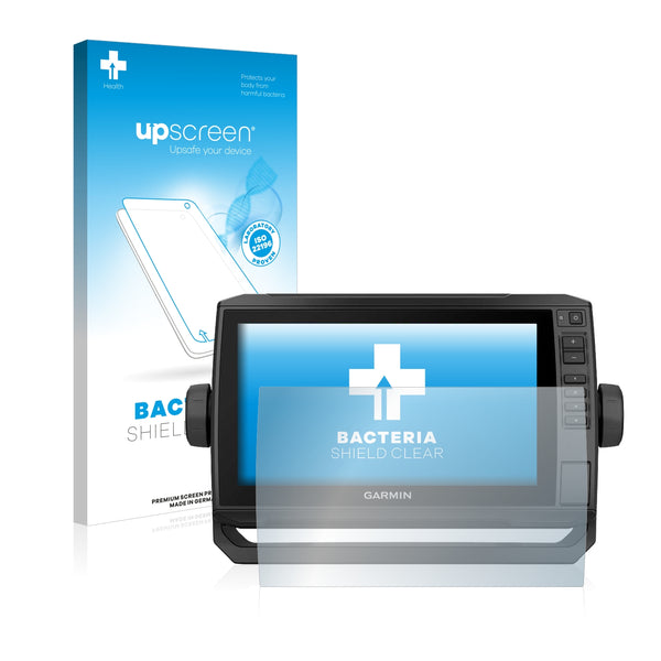upscreen Bacteria Shield Clear Premium Antibacterial Screen Protector for Garmin echoMAP UHD 93sv