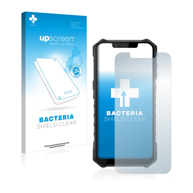 upscreen Bacteria Shield Clear Premium Antibacterial Screen Protector for Ulefone Armor 6S