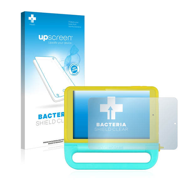 upscreen Bacteria Shield Clear Premium Antibacterial Screen Protector for Dragon Touch K8
