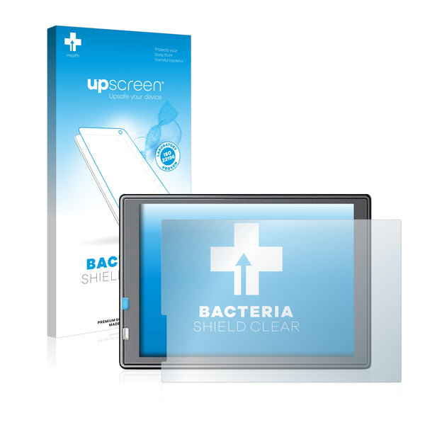 upscreen Bacteria Shield Clear Premium Antibacterial Screen Protector for Crosstour Action Cam 4K CT9000